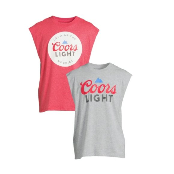 Coors Light Vintage Muscle Tank Gray SZ XXL - Picture 3 of 9